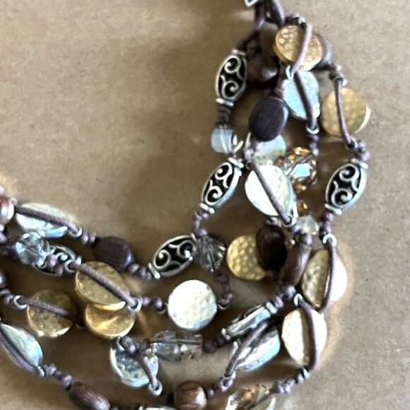 Brighton Riviera Necklace & Bracelet set w/bag - Picture 4 of 5